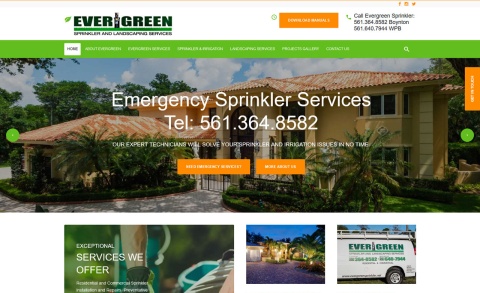 Evergreen Sprinkler and Landscaping Services at Blogging Fusion