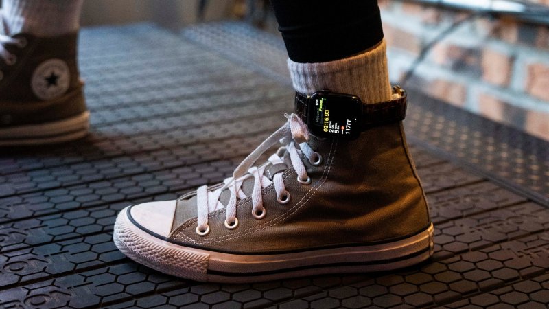 The Newest Smartwatch Trend Is Wearing It On Your Ankle