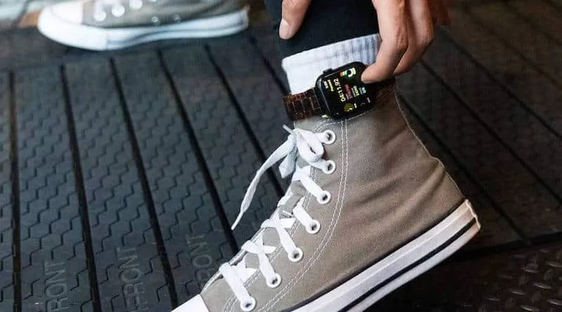 The Newest Smartwatch Trend Is Wearing It On Your Ankle